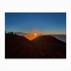 Sunrise Over Maui (Hawaii Series) Canvas Print