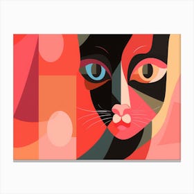 Abstract Cat 8 Canvas Print