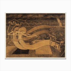O Grave, Where Is Thy Victory, Jan Toorop Canvas Print