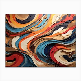 Paper Art 4 Canvas Print