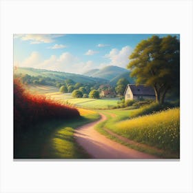 Country Road 4 Canvas Print