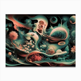 Psychedelic Painting 4 Canvas Print