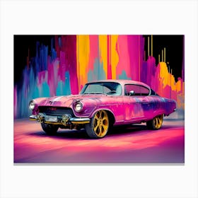 Car Painting Canvas Print