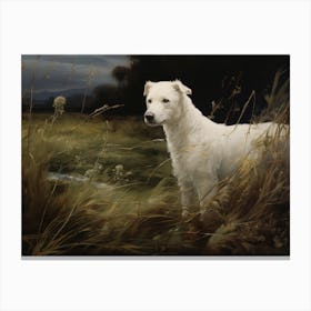 Hunting Dog Painting Canvas Print