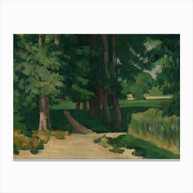 The Avenue At The Jas De Bouffan (1869), Paul Cézanne Canvas Print