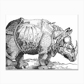 Rhino Canvas Print