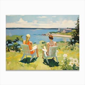 Nostalgic Summers - expressionism 3 Canvas Print