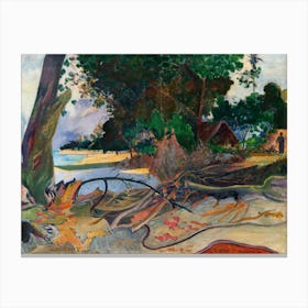 The Hibiscus Tree (Te Burao) (1892), Paul Gauguin Canvas Print