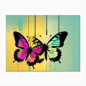 Butterfly Painting 124 Canvas Print