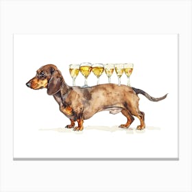 Dachshund 2 Canvas Print