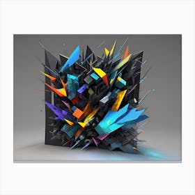 3d Background (101) Canvas Print