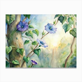 Morning Glory Canvas Print