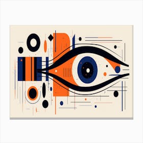 Abstract Eye 1 Canvas Print