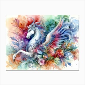 Unicorn Painting 8 Canvas Print