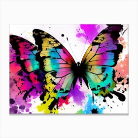 Butterfly Painting 177 Canvas Print