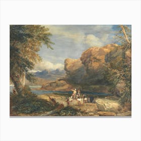 Pirate's Isle, David Cox Canvas Print