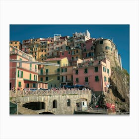 Cinque Terre Italy Manarola Canvas Print