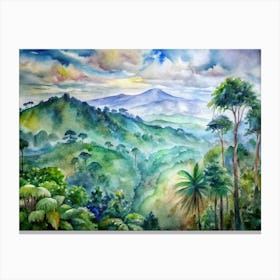 Tropical Rainforest 1 Canvas Print