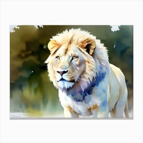 Lion Painting 103 Canvas Print