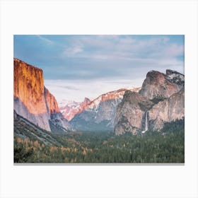 Yosemite Valley Views Canvas Print