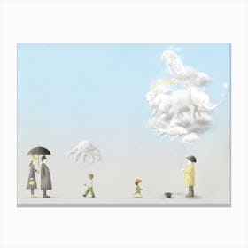 Clouds For Sale Canvas Print