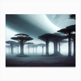 Alien Landscape 1 Canvas Print