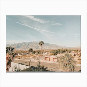 Palm Springs Scenery Canvas Print
