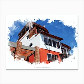 La Sebastiana, Valparaíso, Chile Canvas Print