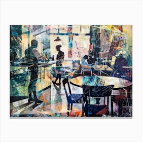 'The Cafe' Canvas Print