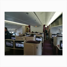 Qantas Business Class Canvas Print