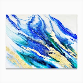 Lapis And Emerald Canvas Print