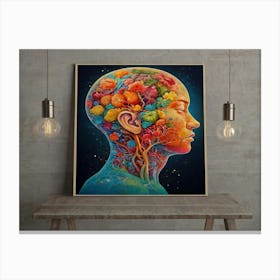 Psychedelic Painting 1 Canvas Print