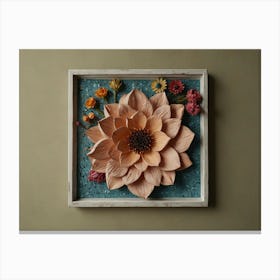 Flower Wall Art 1 Canvas Print