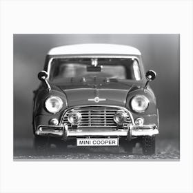 Mini Cooper Classic Car Canvas Print