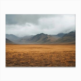 Landscape In The Mountains Canvas Print