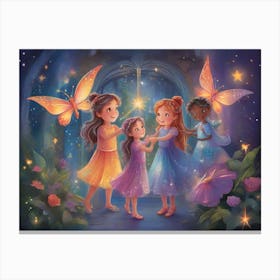 Fairy Girls Canvas Print