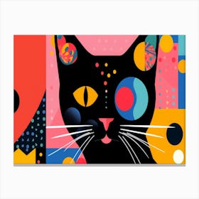 Cat Art 2 Canvas Print