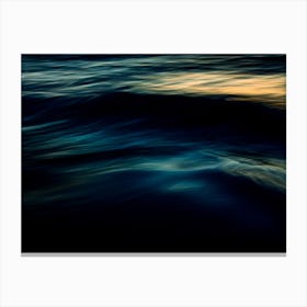The Uniqueness Of Waves IV Canvas Print