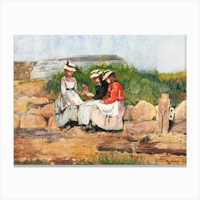 A Fisherman S Daughter (1873), Winslow Homer Canvas Print