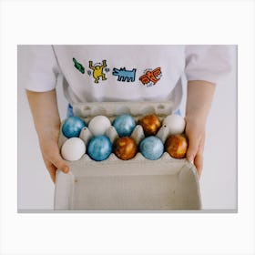 Easter Eggs 190 Canvas Print