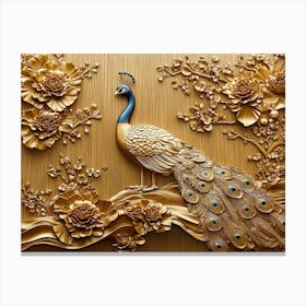 Peacock 28 Canvas Print