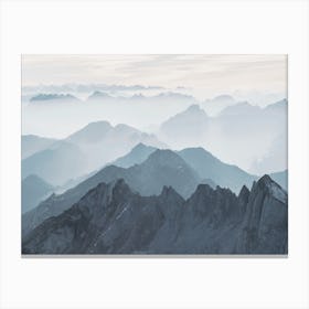 Blue Mountain Views Canvas Print