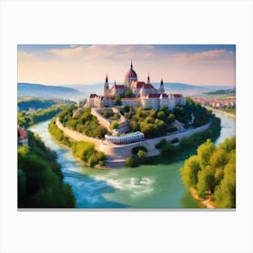 Hungary landscape Canvas Print