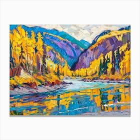 'Aspen Reflections' Canvas Print