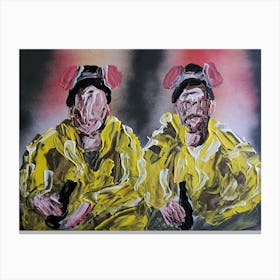Breaking Bad Abstract Canvas Print