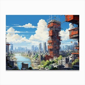 Cityscape 1 Canvas Print