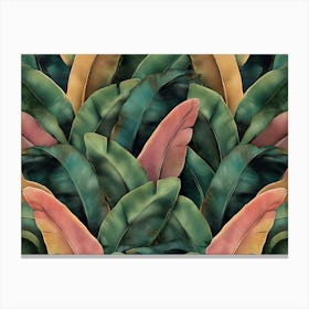 Tropical Leaves 21 Canvas Print