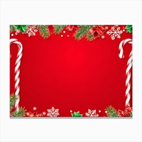 Christmas Background 8 Canvas Print