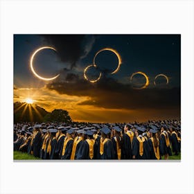 Graduation Ceremony 4 Canvas Print