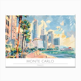 Monte Carlo 2 Canvas Print